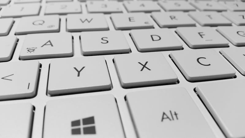 Cookies on laptop